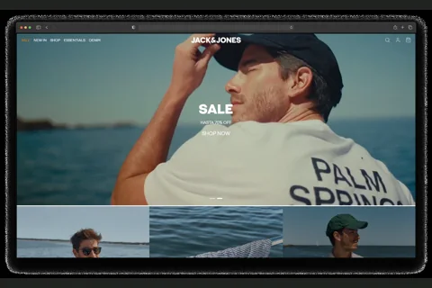 Jack & Jones — E-commerce development